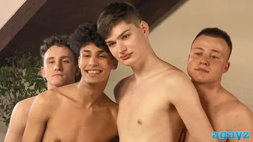 Чешская групповушка вчетвером